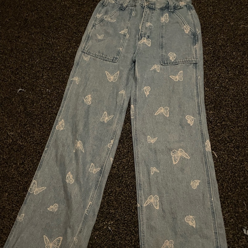 Baggy Butterfly Jeans